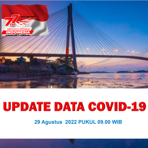 Data Harian Covid-19, 29 Agustus 2022