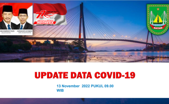 Data Harian Covid-19, 13 November 2022